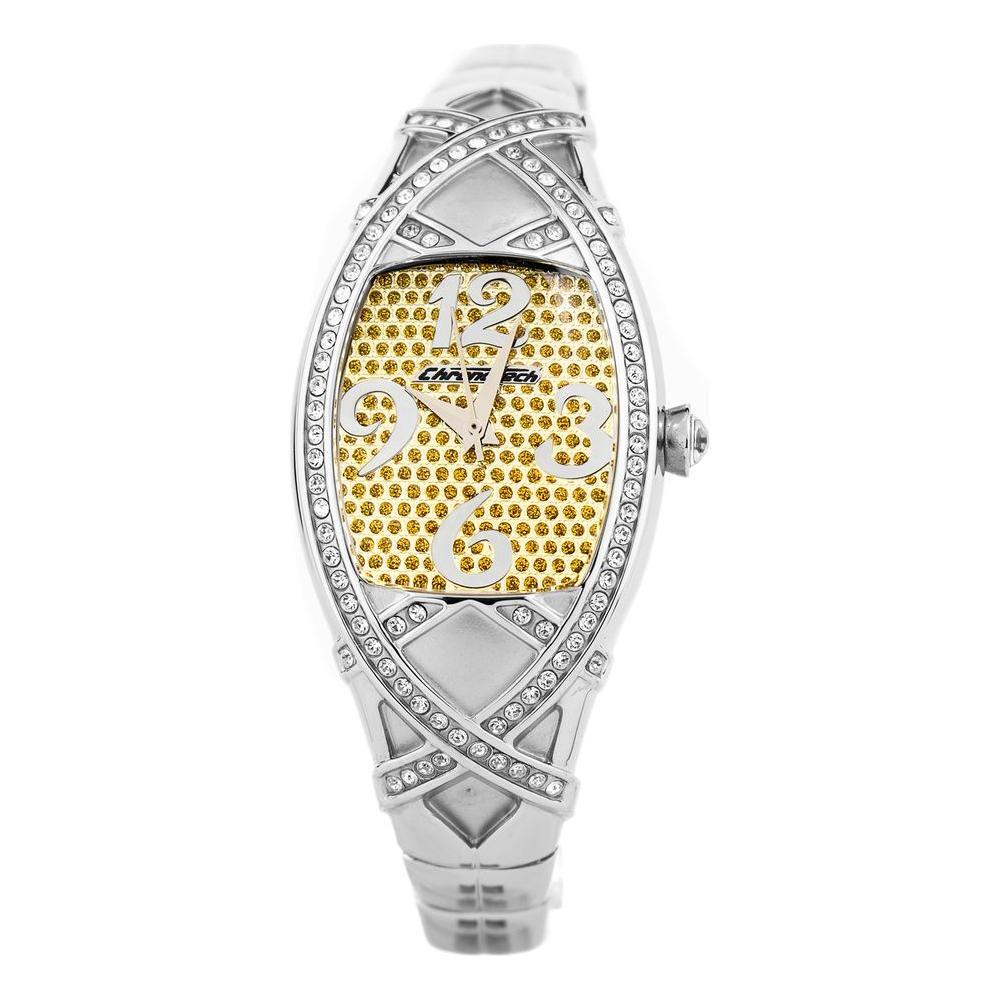 Chronotech Silver Stainless Steel Watch