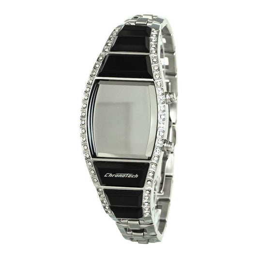 Chronotech Silver Stainless Steel Watch