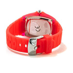 Chronotech Red Rubber Watch