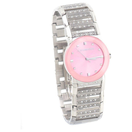Chronotech Silver Stainless Steel Watch
