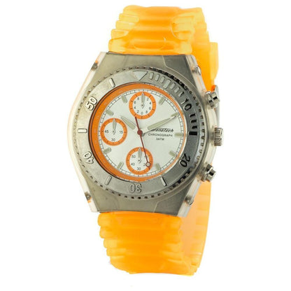 Chronotech Orange Rubber Watch