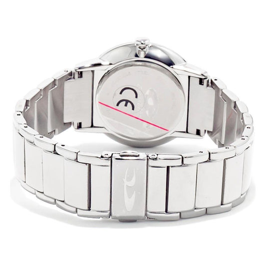 Chronotech Silver Stainless Steel Watch