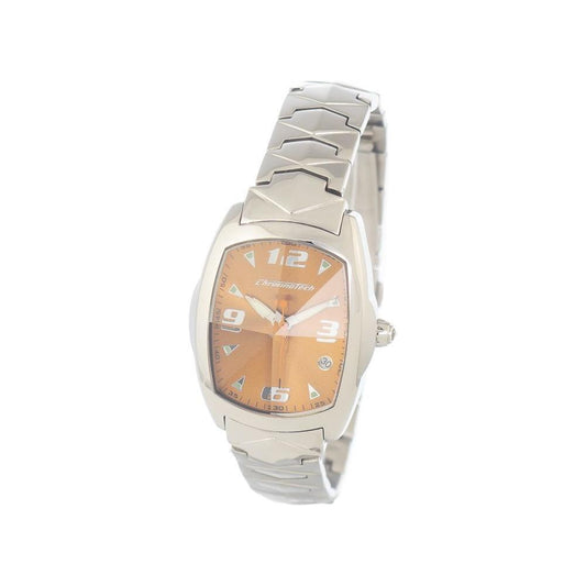Chronotech Silver Stainless Steel Watch