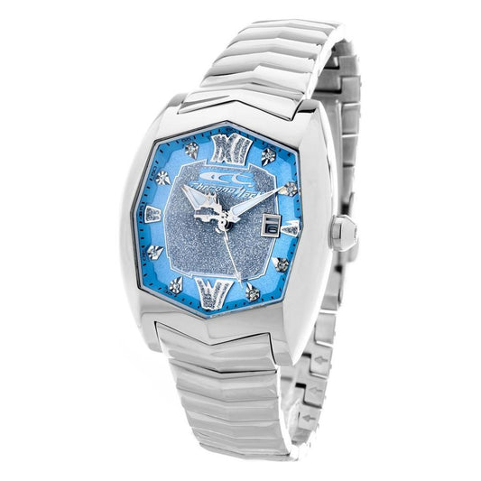 Chronotech Silver Stainless Steel Watch