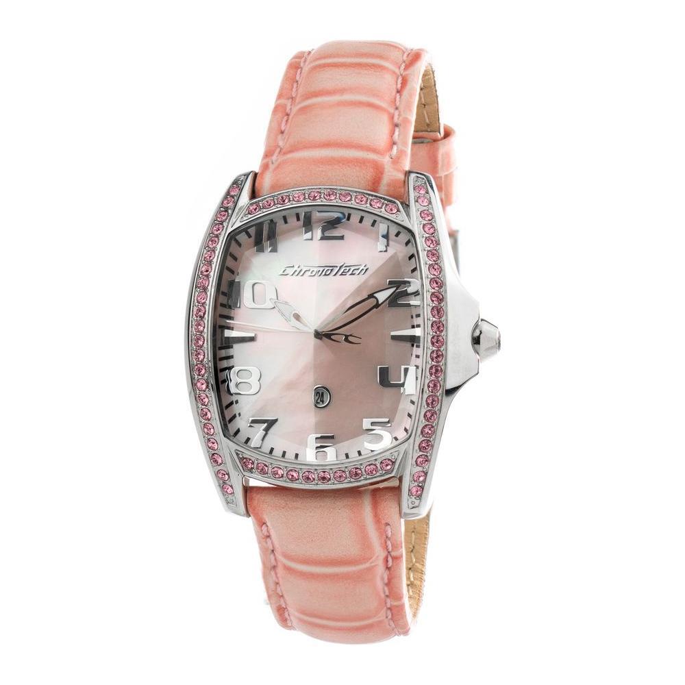 Chronotech Multicolor Leather Watch