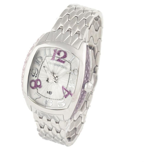 Chronotech Silver Stainless Steel Watch