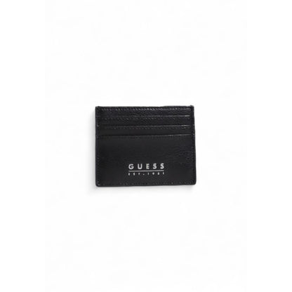 Guess Black Leather Cardholder