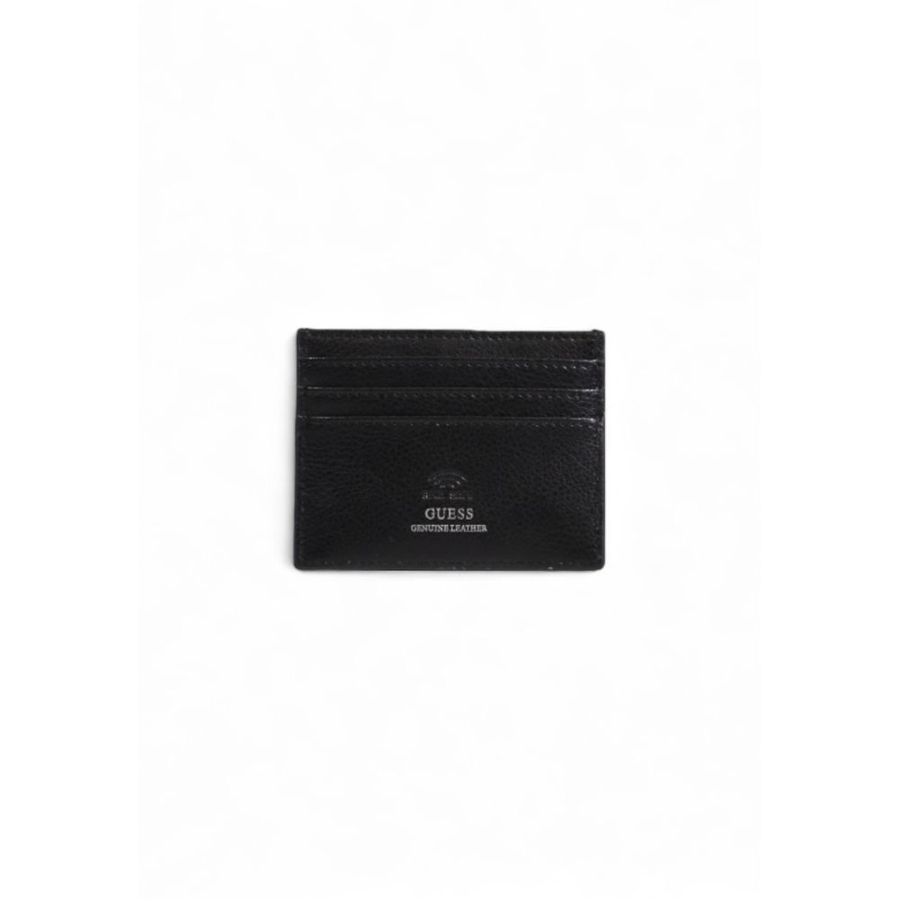 Guess Black Leather Cardholder