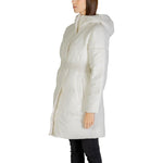 Calvin Klein Jeans Cream Nylon Jackets & Coat CA-14574100143-IT38|XS