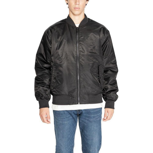 Calvin Klein Jeans Black Polyamide Jackets & Coat