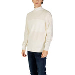 Calvin Klein Jeans Cream Cotton Sweater CA-14580901504-IT44 | S