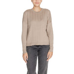 Only Beige Marabou Sweater for women, Fall/Winter 100% Acrylic knitwear.