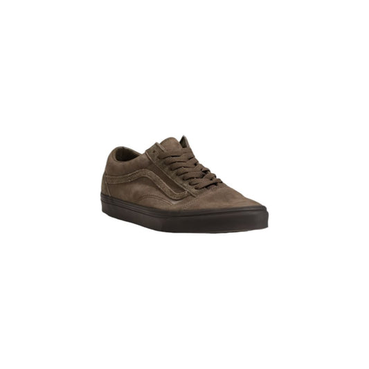 Vans Brown Suede Leather Sneaker with iconic side stripe and durable rubber sole, perfect for casual and stylish everyday wear.