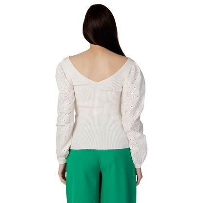 Only Beige Cotton Sweatshirt