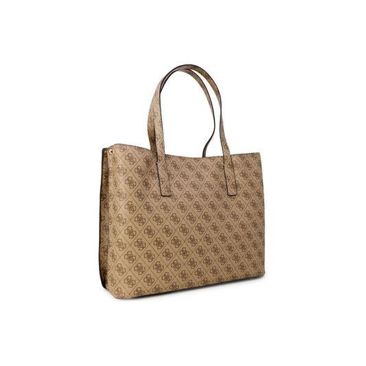 Guess Beige Polyethylene Handbag