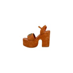 Guess Brown Suede Leather High Heel GU-13242400140-EU41/US11