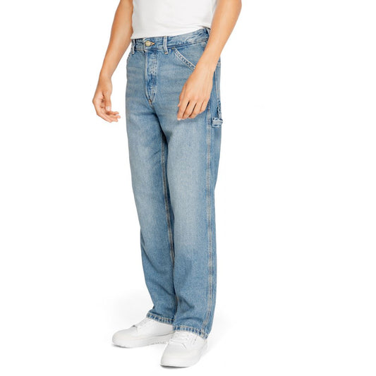Jack Jones Blue Cotton Relaxed Fit Jean for men from Fall/Winter collection, 100% cotton.