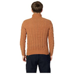 Gianni Lupo Brown Synthetic Turtleneck GI-13048600140-IT44 | S