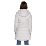 Guess Active White Polyester Jackets & Coat
