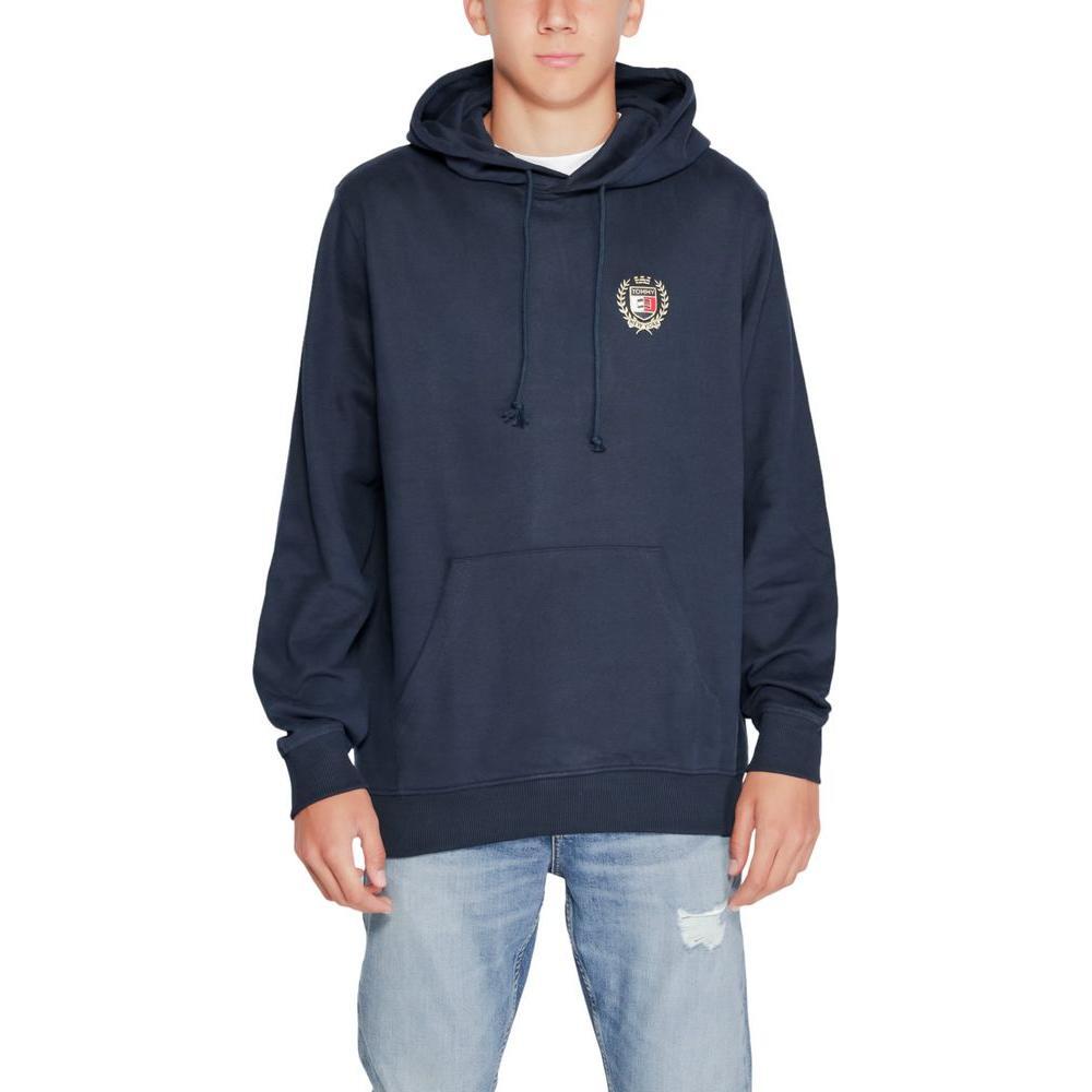 Tommy Hilfiger Jeans Blue Cotton Hoodie
