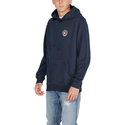 Tommy Hilfiger Jeans Blue Cotton Hoody