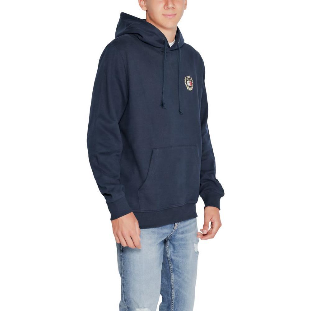 Tommy Hilfiger Jeans Blue Cotton Hoodie