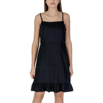 B.Young Black Linen Midi BY-14885400009-IT38|XS