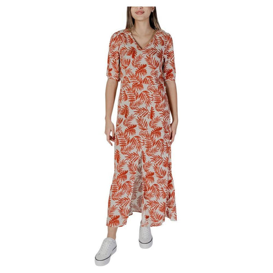 B.Young Red Viscose Long