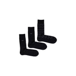 Emporio Armani Underwear Black Cotton Sock EM-15167100009-ONE SIZE