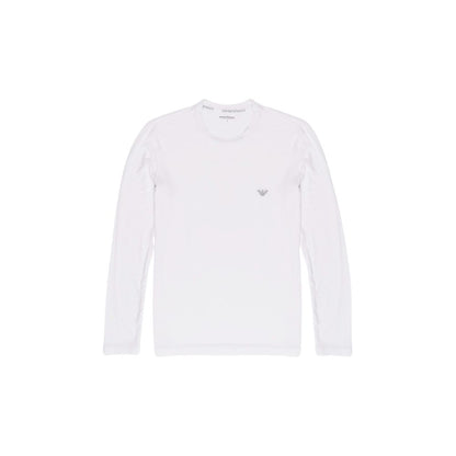 Emporio Armani Underwear White Modal Long Sleeve
