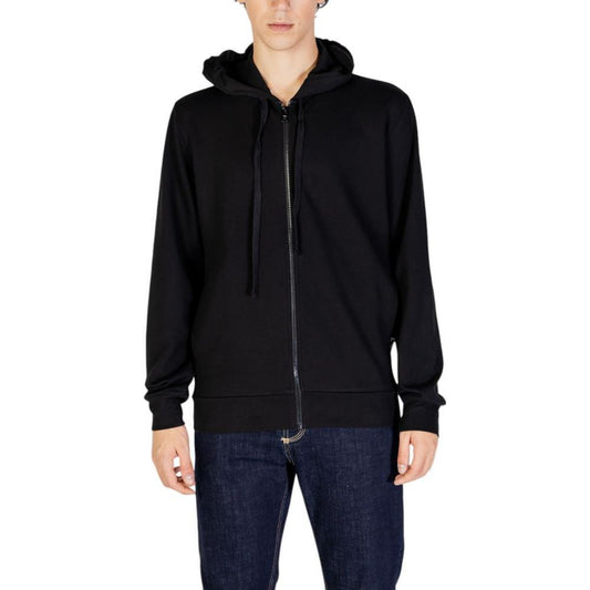 Emporio Armani Underwear Black Polyester Hoody EM-15168800009-IT46 | M