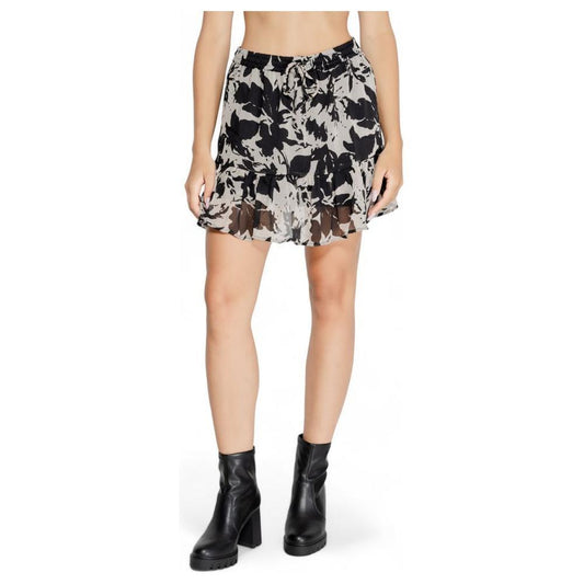 Jacqueline De Yong Black Recycled Polyester Mini JA-15186200009-IT42|M