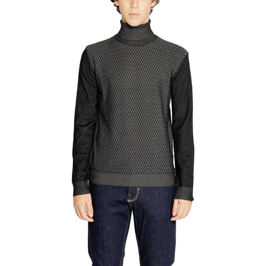 Hamaki-Ho Black Viscose Turtleneck HA-15189000009-IT48 | L