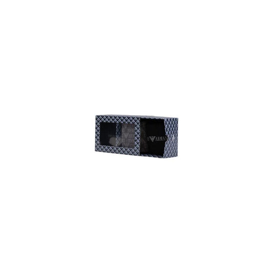 Emporio Armani Underwear Black Cotton Sock EM-15192800009-ONE SIZE