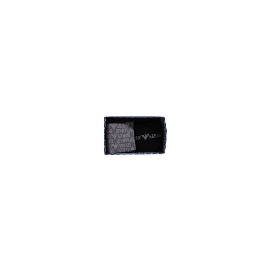 Emporio Armani Underwear Black Cotton Sock EM-15192800009-ONE SIZE