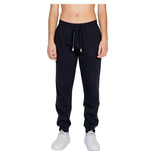 Emporio Armani Underwear Black Cotton Joggers Workout Pant EM-15487500009-IT44 | S