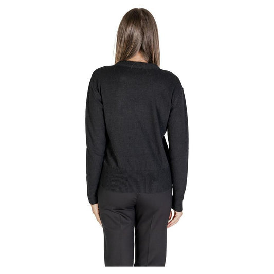 Alviero Martini Prima Classe Black Polyester Sweater AL-15610600009-IT42|M