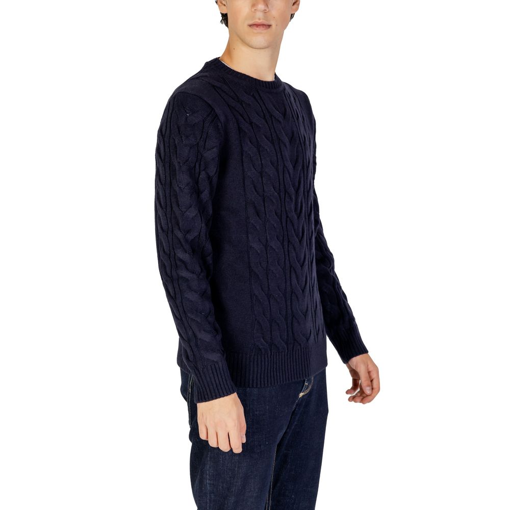 Hamaki-Ho Blue Marabou Sweater