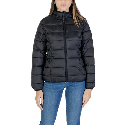 B.Young Black Nylon Jackets & Coat BY-15712200009-IT40|S