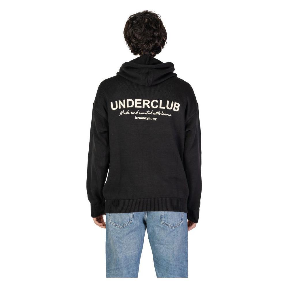 Underclub Black Cotton Sweater UN-15760300009-IT44 | S