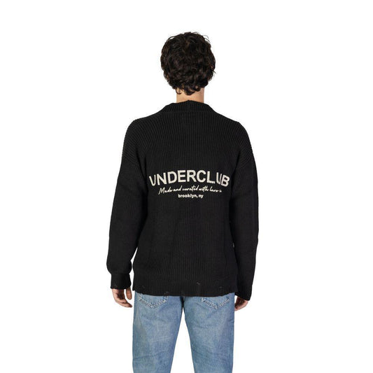 Underclub Black Cotton Cardigan UN-15760400009-IT48 | L