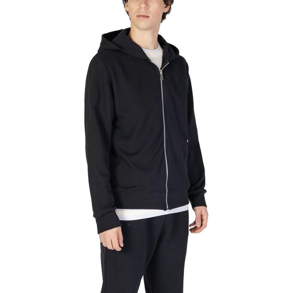 Underclub Black Cotton Hoody UN-15761000009-IT42 | XS