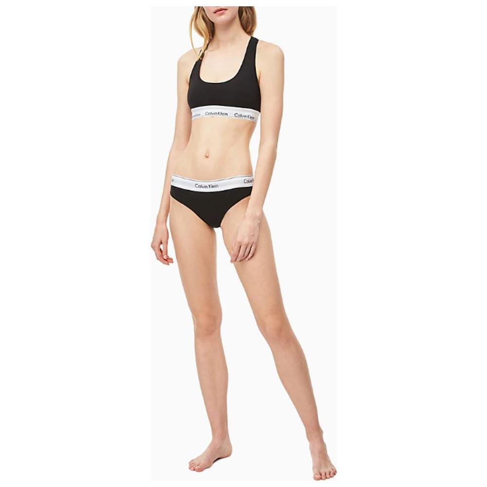 Calvin Klein Underwear Black Cotton Panty CA-1608200009-IT44|L