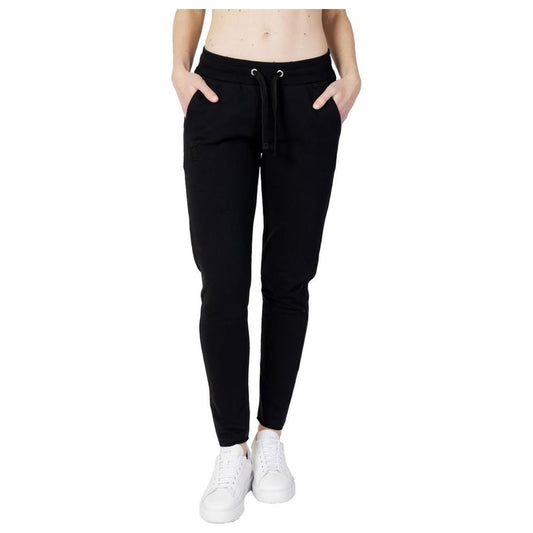 Blauer Black Cotton Joggers Workout Pant