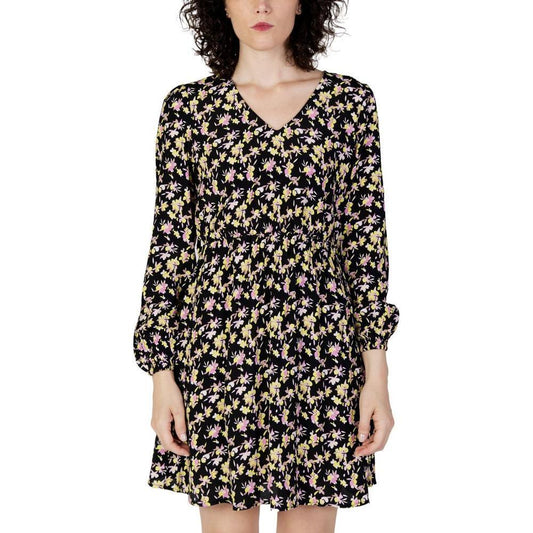 Jacqueline De Yong Black Viscose Short JA-11457000009-IT38|XS