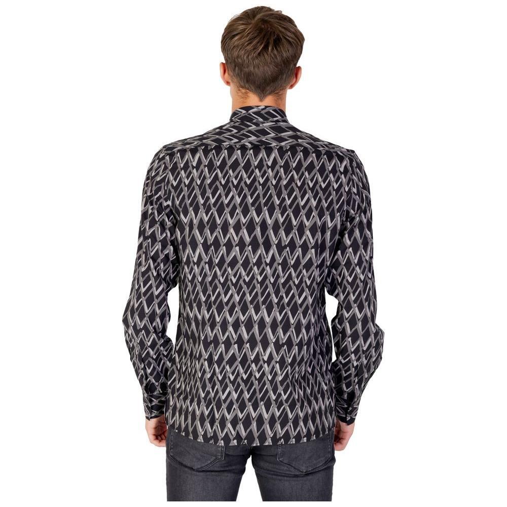 Antony Morato Black Cotton Shirt AN-11851000009-IT44 | XS