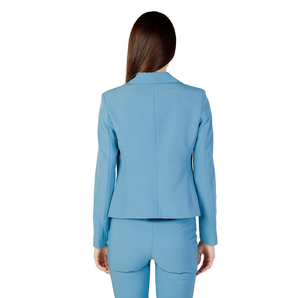 Rinascimento Turquoise Polyester Blazer