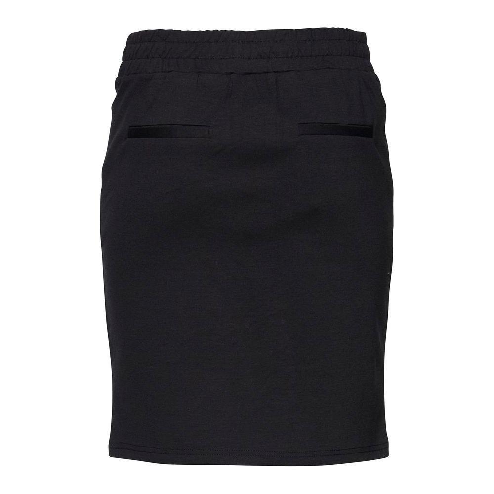 ICHI Black Polyester Mini