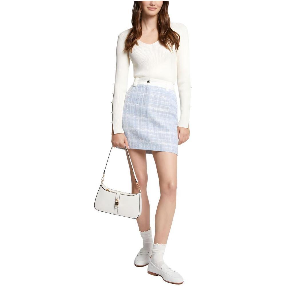 Morgan De Toi Blue Polyester Mini