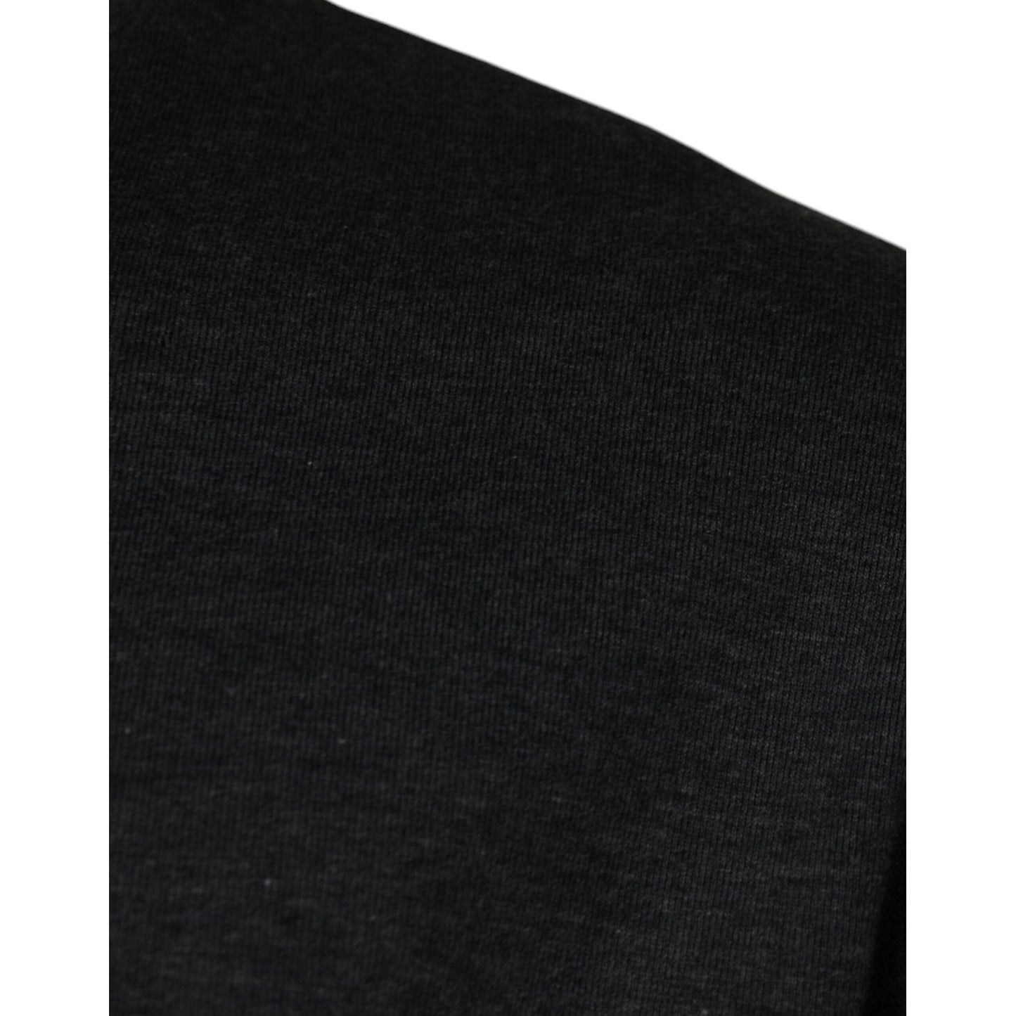 Dolce & Gabbana Dark Gray Camouflage Crew Neck T-shirt